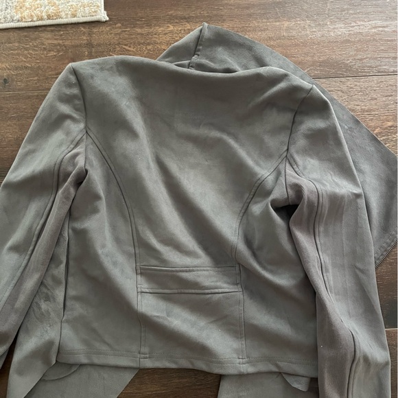 Gray Zip-Up Jacket - Picture 3 of 4